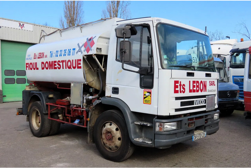 Xe bồn, Xe cẩu tự hành Iveco Eurocargo FUEL (DIESEL/PETROL) 8000 LITERS, COMP: 3500L,1000L, 3500L: hình 1