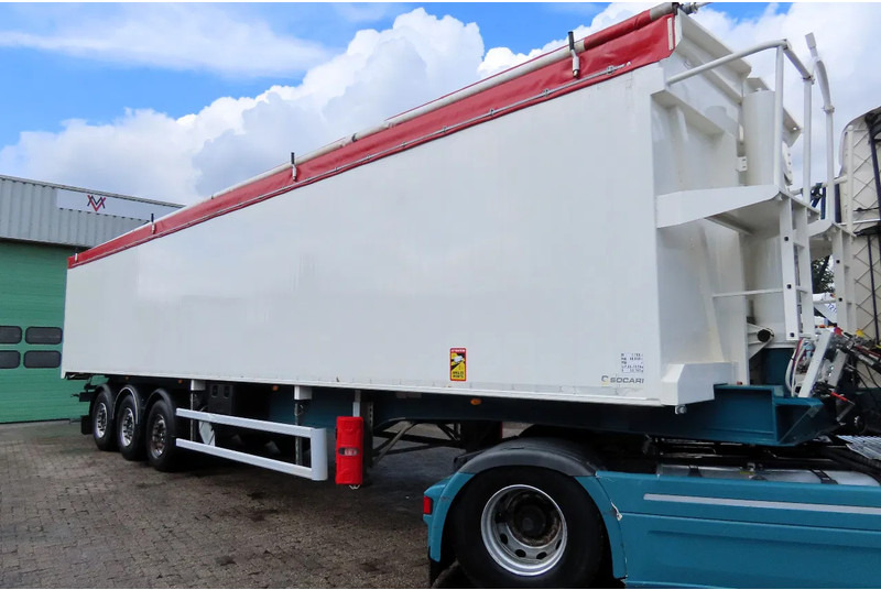 Socari 67,8 m3, left side opens, self pump tyres, etc - Sơ mi rơ moóc ben: hình 1 Socari 67,8 m3, left side opens, self pump tyres, etc - Sơ mi rơ moóc ben: hình 1