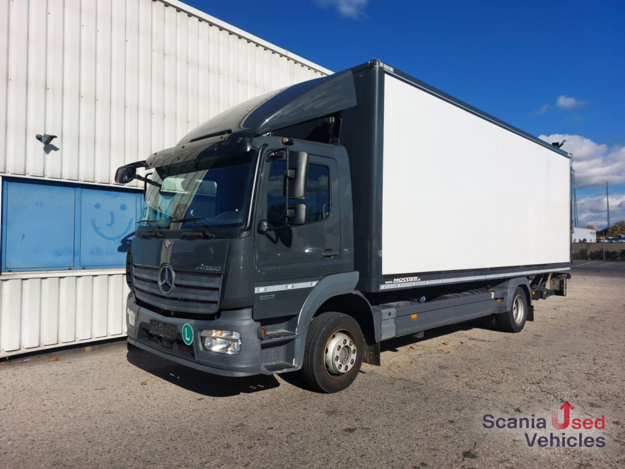 MERCEDES-BENZ Atego 1221 L Koffer Ladebordwand - Xe tải hộp: hình 1 MERCEDES-BENZ Atego 1221 L Koffer Ladebordwand - Xe tải hộp: hình 1