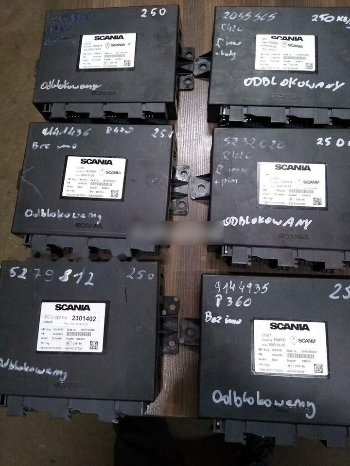 Scania ECU COO7 ENGINE Scania - ECU cho Xe tải: hình 1 Scania ECU COO7 ENGINE Scania - ECU cho Xe tải: hình 1