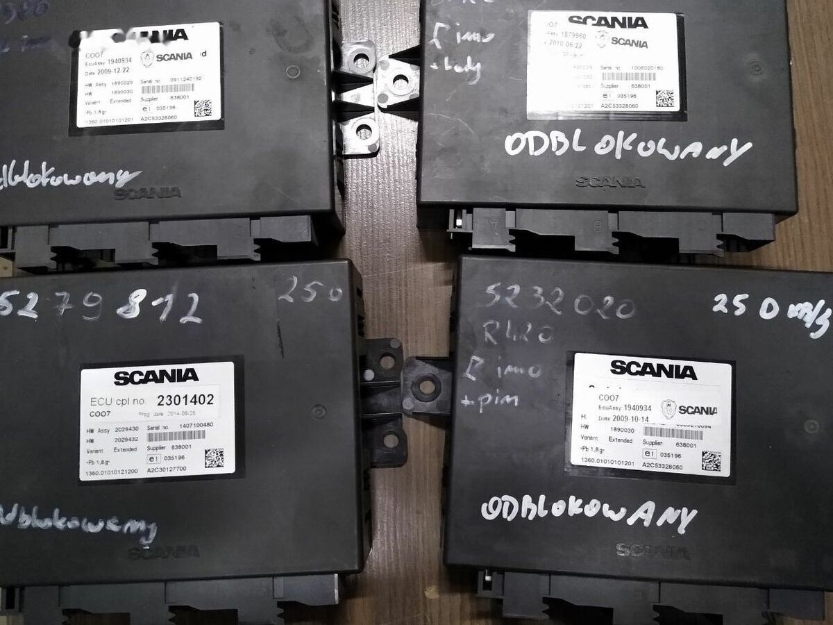 Scania ECU COO7 ENGINE Scania - ECU cho Xe tải: hình 2 Scania ECU COO7 ENGINE Scania - ECU cho Xe tải: hình 2