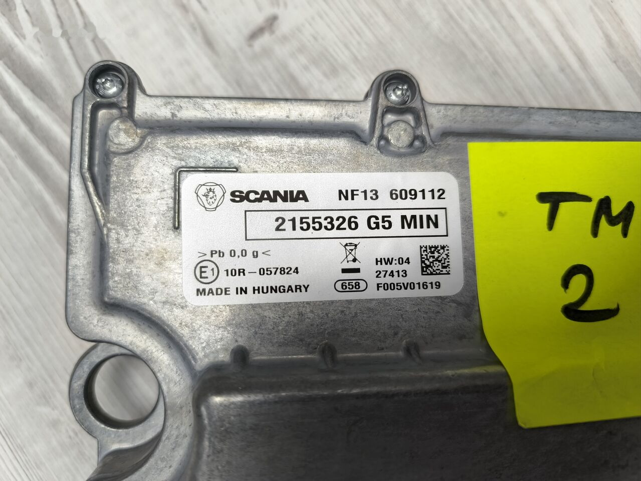 Scania TMS2 2155326 Scania - ECU cho Xe tải: hình 1 Scania TMS2 2155326 Scania - ECU cho Xe tải: hình 1