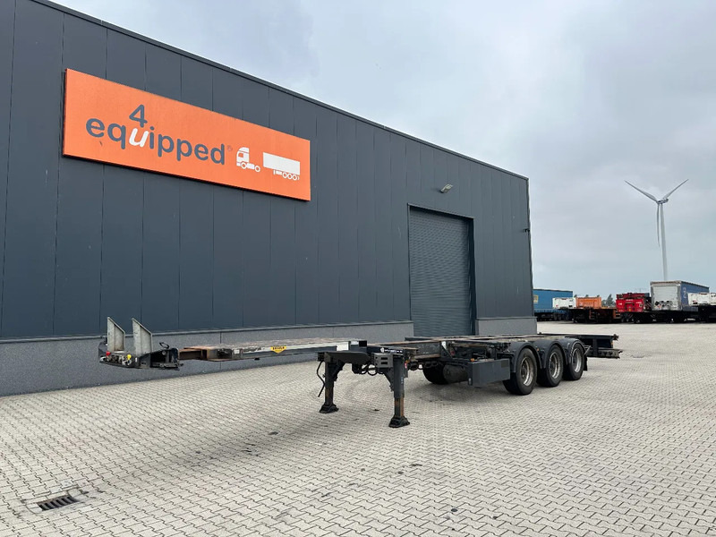 Broshuis 3UCC-39/45 FLN, 45FT High Cube multi, BPW, liftaxle, NL-chassis, 2x available - Xe chở container/ Sơ mi rơ moóc hoán đổi thân: hình 1 Broshuis 3UCC-39/45 FLN, 45FT High Cube multi, BPW, liftaxle, NL-chassis, 2x available - Xe chở container/ Sơ mi rơ moóc hoán đổi thân: hình 1