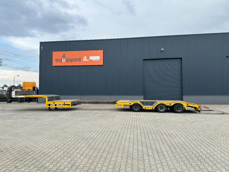 Broshuis E-2190/27 lowloader, wheel well, 4,1m extendable, steering axle - Sơ mi rơ moóc thùng thấp: hình 3 Broshuis E-2190/27 lowloader, wheel well, 4,1m extendable, steering axle - Sơ mi rơ moóc thùng thấp: hình 3
