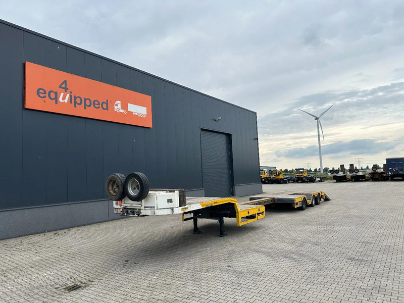 Broshuis E-2190/27 lowloader, wheel well, 4,1m extendable, steering axle - Sơ mi rơ moóc thùng thấp: hình 2 Broshuis E-2190/27 lowloader, wheel well, 4,1m extendable, steering axle - Sơ mi rơ moóc thùng thấp: hình 2