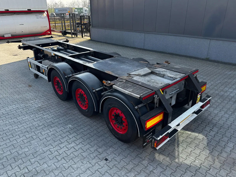 Burg 20FT/3-axles, SAF INTRADISC, ADR (EXII, EXII, FL, AT), 2x LIFTAXLE, NL-Chassis, APK/ADR:06/2025 - Xe chở container/ Sơ mi rơ moóc hoán đổi thân: hình 5 Burg 20FT/3-axles, SAF INTRADISC, ADR (EXII, EXII, FL, AT), 2x LIFTAXLE, NL-Chassis, APK/ADR:06/2025 - Xe chở container/ Sơ mi rơ moóc hoán đổi thân: hình 5