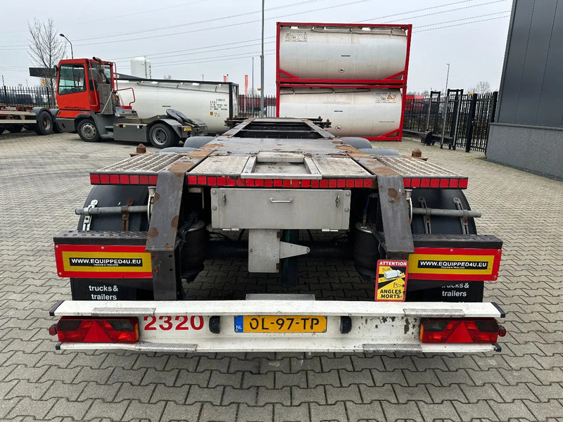 Burg 20FT ADR (EX/II, EX/III, FL, AT) Chassis, Leergewicht : 3.690kg, SAF INTRADISC, 2x Liftachse, NL-Chassis - Xe chở container/ Sơ mi rơ moóc hoán đổi thân: hình 4 Burg 20FT ADR (EX/II, EX/III, FL, AT) Chassis, Leergewicht : 3.690kg, SAF INTRADISC, 2x Liftachse, NL-Chassis - Xe chở container/ Sơ mi rơ moóc hoán đổi thân: hình 4