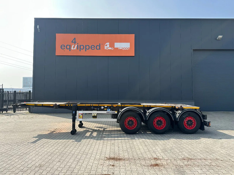 Burg 20FT ADR (EX/II, EX/III, FL, AT) Chassis, Leergewicht : 3.690kg, SAF INTRADISC, 2x Liftachse, NL-Chassis - Xe chở container/ Sơ mi rơ moóc hoán đổi thân: hình 2 Burg 20FT ADR (EX/II, EX/III, FL, AT) Chassis, Leergewicht : 3.690kg, SAF INTRADISC, 2x Liftachse, NL-Chassis - Xe chở container/ Sơ mi rơ moóc hoán đổi thân: hình 2