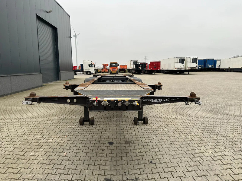 Xe chở container/ Sơ mi rơ moóc hoán đổi thân Burg 20FT ADR (EX/II, EX/III, FL, AT) Chassis, leeggewicht: 3.690kg, SAF INTRADISC, 2x Liftaxle, NL-chassis, APK: 08-2025: hình 15