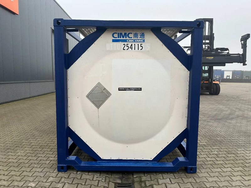 CIMC 20FT ISO, 25.050L / 1-COMP / 3 BAFFELS / T12 / 22T6 /, 4 manholes, ADR valid until 12/2026 - Bồn chứa: hình 5 CIMC 20FT ISO, 25.050L / 1-COMP / 3 BAFFELS / T12 / 22T6 /, 4 manholes, ADR valid until 12/2026 - Bồn chứa: hình 5