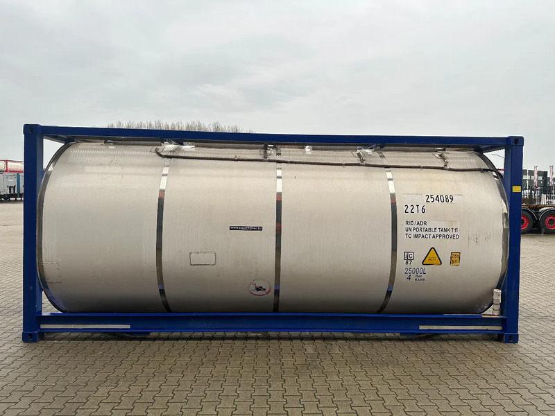 CIMC 20FT ISO, 25.060L / 1-COMP / 3 BAFFELS / T11 / 4 manholes / ADR valid until 10/2027 - Bồn chứa: hình 3 CIMC 20FT ISO, 25.060L / 1-COMP / 3 BAFFELS / T11 / 4 manholes / ADR valid until 10/2027 - Bồn chứa: hình 3