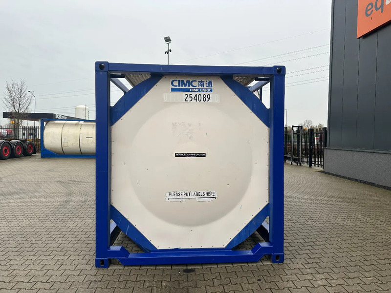 CIMC 20FT ISO, 25.060L / 1-COMP / 3 BAFFELS / T11 / 4 manholes / ADR valid until 10/2027 - Bồn chứa: hình 5 CIMC 20FT ISO, 25.060L / 1-COMP / 3 BAFFELS / T11 / 4 manholes / ADR valid until 10/2027 - Bồn chứa: hình 5