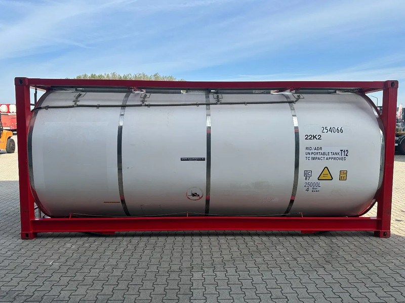 CIMC 20FT ISO, 25.060L / 1-COMP / 3 BAFFELS / T12 / 22K2 / 4 manholes / ADR valid until 12/2026 - Bồn chứa: hình 3 CIMC 20FT ISO, 25.060L / 1-COMP / 3 BAFFELS / T12 / 22K2 / 4 manholes / ADR valid until 12/2026 - Bồn chứa: hình 3