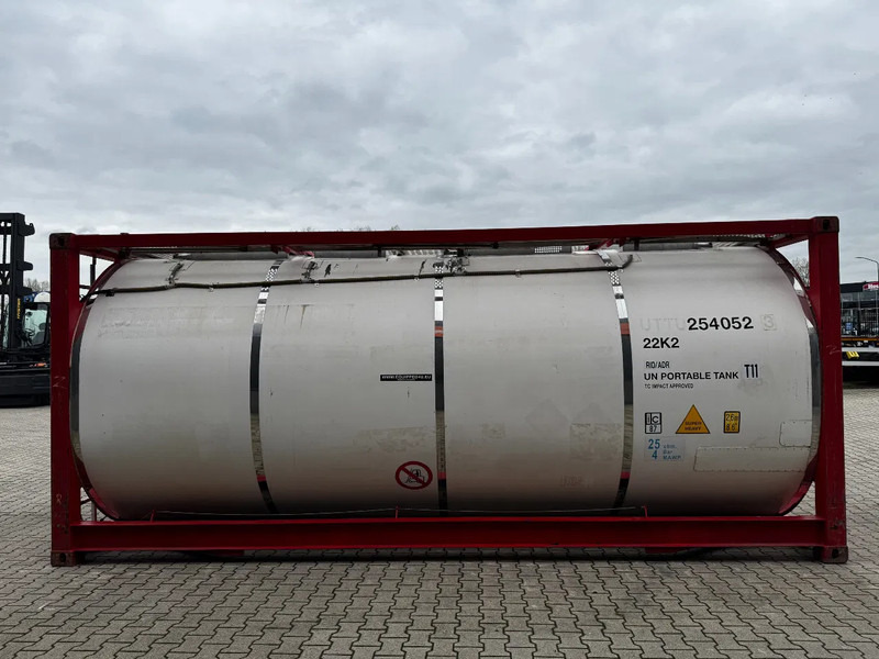 CIMC 20FT ISO, 25.080L / 1-COMP / 3 BAFFELS / T12 / 4 manholes / ADR valid until 02/2027 - Bồn chứa: hình 3 CIMC 20FT ISO, 25.080L / 1-COMP / 3 BAFFELS / T12 / 4 manholes / ADR valid until 02/2027 - Bồn chứa: hình 3