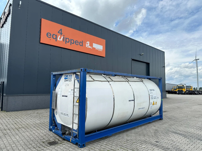 CIMC 20FT ISO, 25.090L/1-COMP/3 BAFFELS/4 manholes, 2.5Y- + CSC-inspection: 10/2026 - Bồn chứa: hình 1 CIMC 20FT ISO, 25.090L/1-COMP/3 BAFFELS/4 manholes, 2.5Y- + CSC-inspection: 10/2026 - Bồn chứa: hình 1