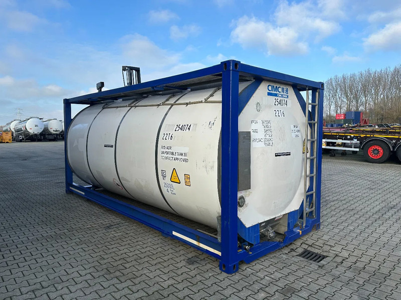 Bồn chứa để vận chuyển hóa chất CIMC 20FT ISO, 25.090L / 1-COMP / 3 BAFFELS / T12 / 4 manholes / ADR valid until 02/2027: hình 8 Bồn chứa để vận chuyển hóa chất CIMC 20FT ISO, 25.090L / 1-COMP / 3 BAFFELS / T12 / 4 manholes / ADR valid until 02/2027: hình 8