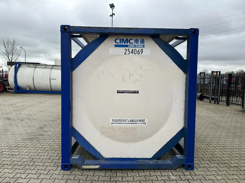 CIMC 20FT ISO, 25.090L / 1-COMP / 3 BAFFELS / T12 / 4 manholes / ADR valid until 06/2027 - Bồn chứa: hình 5 CIMC 20FT ISO, 25.090L / 1-COMP / 3 BAFFELS / T12 / 4 manholes / ADR valid until 06/2027 - Bồn chứa: hình 5