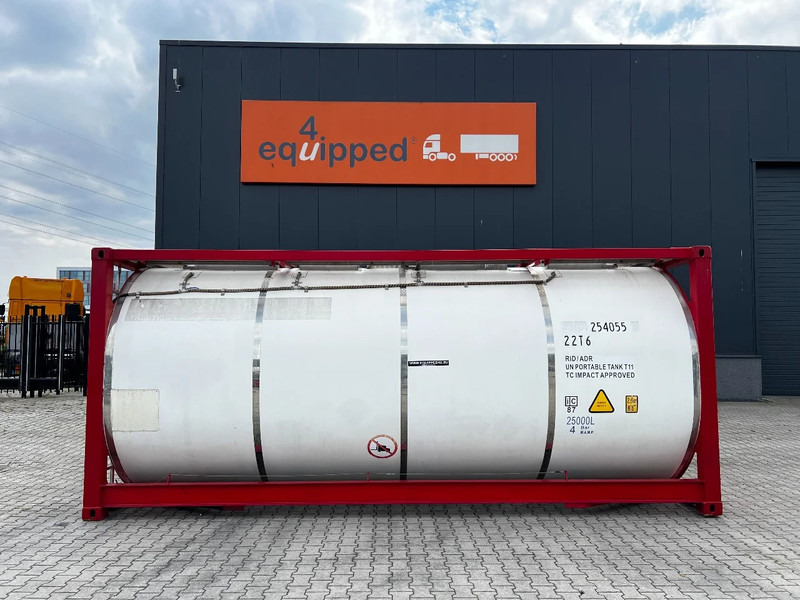 CIMC 20FT ISO, 25.100L/1-COMP/3 BAFFELS/4 manholes, ADR valid until 02/2025 - Bồn chứa: hình 2 CIMC 20FT ISO, 25.100L/1-COMP/3 BAFFELS/4 manholes, ADR valid until 02/2025 - Bồn chứa: hình 2