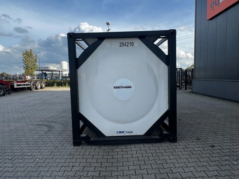 CIMC UNUSED, BOTH FOOD STUFF/CHEMICAL USE, 20FT ISO, 25.000L, L4BN, UN Portable, T11, test: 1-2027 - Bồn chứa: hình 4 CIMC UNUSED, BOTH FOOD STUFF/CHEMICAL USE, 20FT ISO, 25.000L, L4BN, UN Portable, T11, test: 1-2027 - Bồn chứa: hình 4