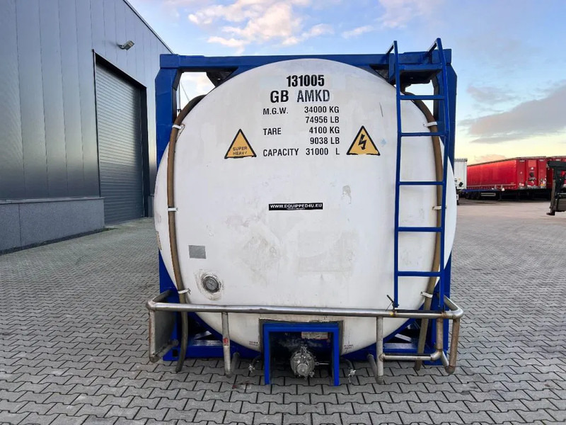 CPV 30.890L, steam heating, UN PORTABLE, T7, 5Y+CSC insp.: 02/2026 - Bồn chứa: hình 4 CPV 30.890L, steam heating, UN PORTABLE, T7, 5Y+CSC insp.: 02/2026 - Bồn chứa: hình 4
