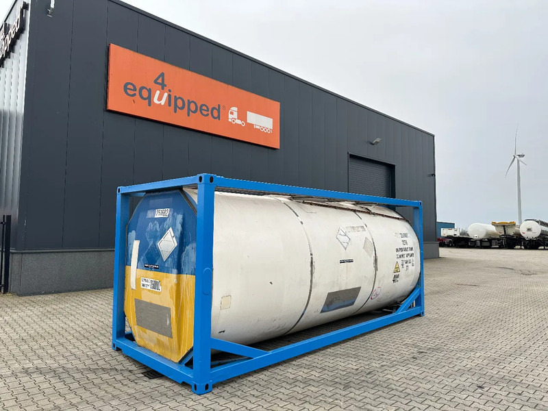 Consani 25.100L / 1-COMP, 20FT ISO, UN PORTABLE T11, 2,5Y-inspection till: 02-2028 - Bồn chứa: hình 1 Consani 25.100L / 1-COMP, 20FT ISO, UN PORTABLE T11, 2,5Y-inspection till: 02-2028 - Bồn chứa: hình 1