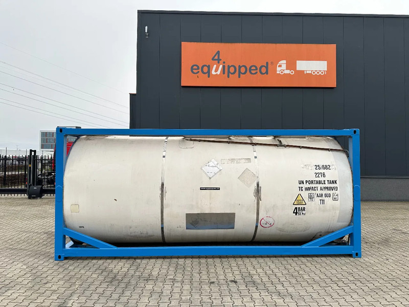 Consani 25.100L / 1-COMP, 20FT ISO, UN PORTABLE T11, 2,5Y-inspection till: 02-2028 - Bồn chứa: hình 3 Consani 25.100L / 1-COMP, 20FT ISO, UN PORTABLE T11, 2,5Y-inspection till: 02-2028 - Bồn chứa: hình 3