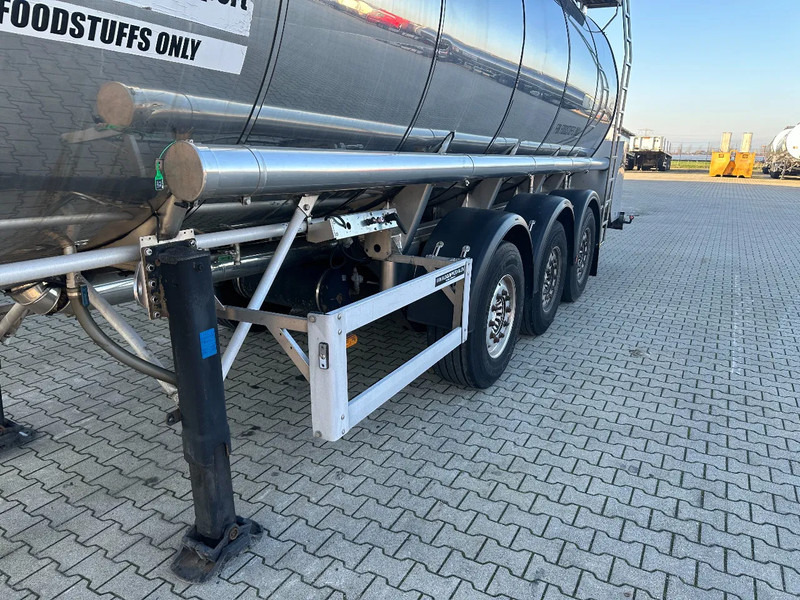 Sơ mi rơ moóc bồn để vận chuyển thức ăn Feldbinder FOOD / LEVENSMIDDELEN/ LEBENSMITTEL / 33.500L / 3-COMP / PUMP / NL-trailer / APK: 05-2026: hình 20