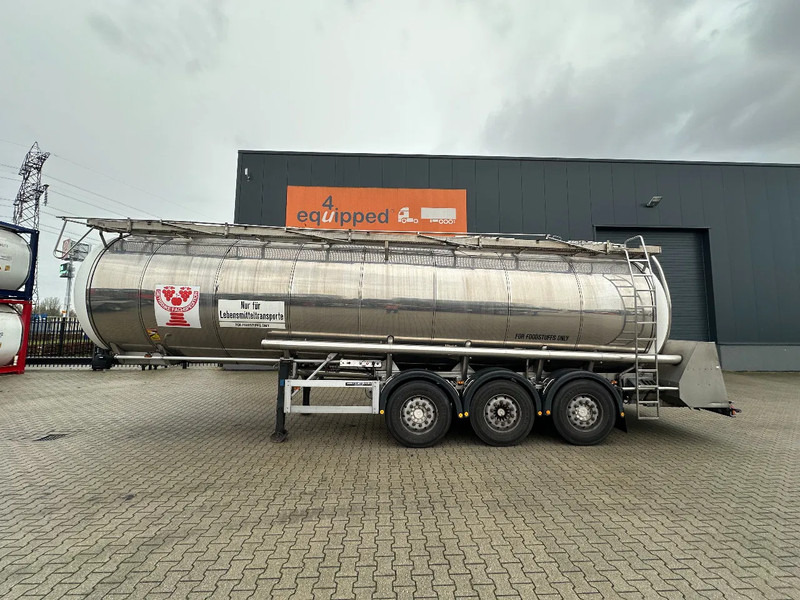 Feldbinder FOOD / LEVENSMIDDELEN / LEBENSMITTEL / 33.500L / 3-COMP / PUMP / NL-trailer / APK: 05-2026 - Sơ mi rơ moóc bồn: hình 2 Feldbinder FOOD / LEVENSMIDDELEN / LEBENSMITTEL / 33.500L / 3-COMP / PUMP / NL-trailer / APK: 05-2026 - Sơ mi rơ moóc bồn: hình 2