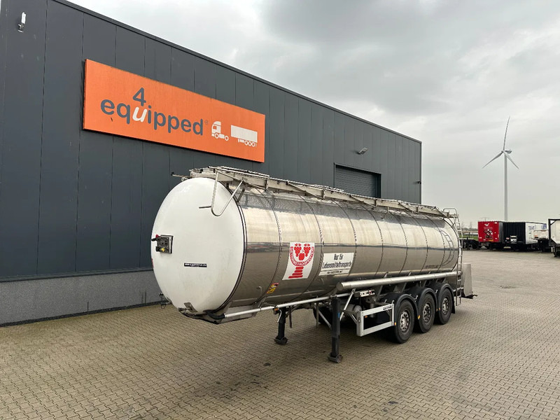 Feldbinder FOOD / LEVENSMIDDELEN / LEBENSMITTEL / 33.500L / 3-COMP / PUMP / NL-trailer / APK: 05-2026 - Sơ mi rơ moóc bồn: hình 1 Feldbinder FOOD / LEVENSMIDDELEN / LEBENSMITTEL / 33.500L / 3-COMP / PUMP / NL-trailer / APK: 05-2026 - Sơ mi rơ moóc bồn: hình 1