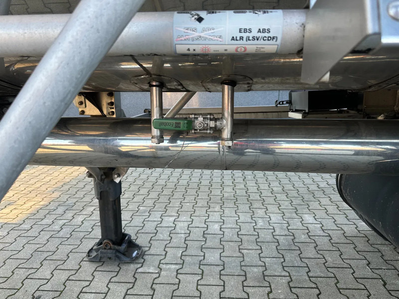 Sơ mi rơ moóc bồn để vận chuyển thức ăn Feldbinder FOOD / LEVENSMIDDELEN/ LEBENSMITTEL / 33.500L / 3-COMP / PUMP / NL-trailer / APK: 05-2026: hình 19
