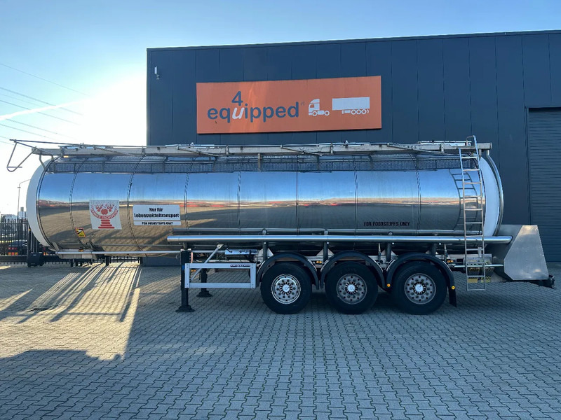 Feldbinder FOOD / LEVENSMIDDELEN/ LEBENSMITTEL / 33.500L / 3-COMP / PUMP / NL-trailer / APK: 05-2026 - Sơ mi rơ moóc bồn: hình 2 Feldbinder FOOD / LEVENSMIDDELEN/ LEBENSMITTEL / 33.500L / 3-COMP / PUMP / NL-trailer / APK: 05-2026 - Sơ mi rơ moóc bồn: hình 2