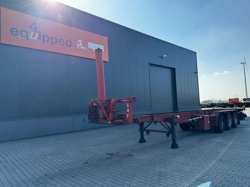 Gofa 40FT Tipping-chassis, SAF + drum, NL-trailer, APK: 11/2025 - Xe chở container/ Sơ mi rơ moóc hoán đổi thân: hình 1 Gofa 40FT Tipping-chassis, SAF + drum, NL-trailer, APK: 11/2025 - Xe chở container/ Sơ mi rơ moóc hoán đổi thân: hình 1