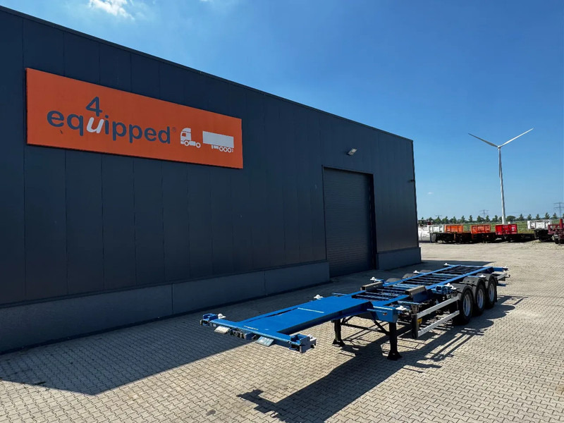 Groenewegen 40FT HC-chassis, BPW+Drum, liftaxle, NL-Chassis - Xe chở container/ Sơ mi rơ moóc hoán đổi thân: hình 1 Groenewegen 40FT HC-chassis, BPW+Drum, liftaxle, NL-Chassis - Xe chở container/ Sơ mi rơ moóc hoán đổi thân: hình 1