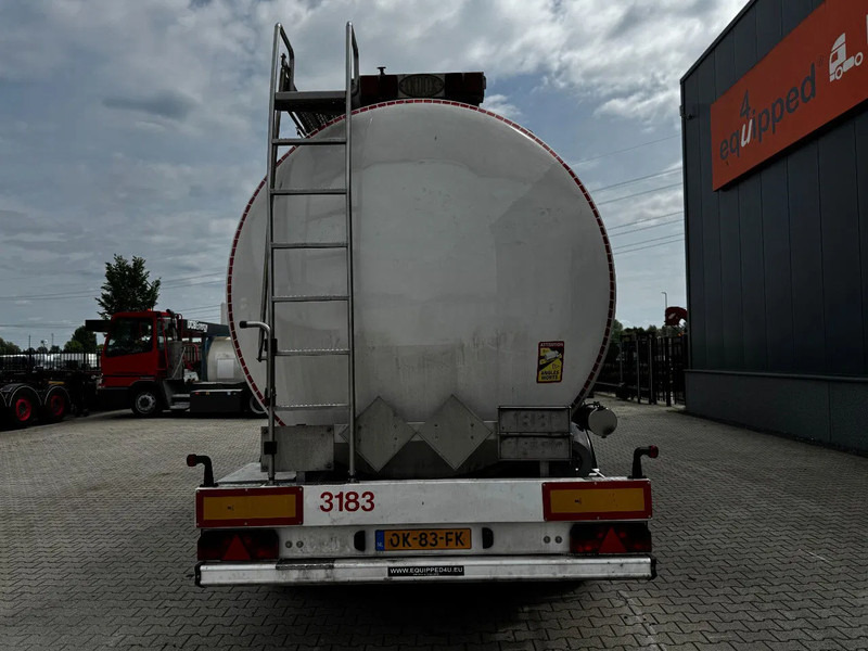 Indox 37.500L / 1-COMP /4-BAFFELS, ADR, L4BH, INOX, NL, APK/ADR till 10/2025, new SAF axles, ALCOA - Sơ mi rơ moóc bồn: hình 4 Indox 37.500L / 1-COMP /4-BAFFELS, ADR, L4BH, INOX, NL, APK/ADR till 10/2025, new SAF axles, ALCOA - Sơ mi rơ moóc bồn: hình 4