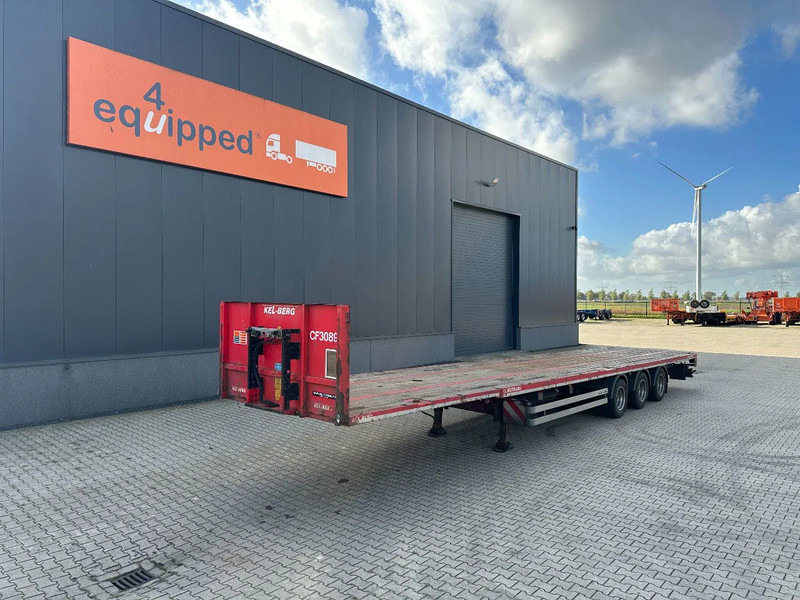 KEL-BERG HEAVY-DUTY MEGA PLATFORM, 1x 40FT / 2x 20FT HECKBÜNDIG, SAF + SCHEIBEBREMSEN, NL Auflieger - Sơ mi rơ moóc thùng lửng/ Phẳng: hình 1 KEL-BERG HEAVY-DUTY MEGA PLATFORM, 1x 40FT / 2x 20FT HECKBÜNDIG, SAF + SCHEIBEBREMSEN, NL Auflieger - Sơ mi rơ moóc thùng lửng/ Phẳng: hình 1