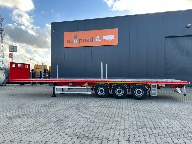 Kässbohrer NEU Heavy-Duty Platform, Heckbündig, Twistlocks (1x 40FT / 2x 20FT), ADR (EX/II, EX/III, FL, AT), Rungtasschen, Scheibebremsen - Sơ mi rơ moóc thùng lửng/ Phẳng: hình 2 Kässbohrer NEU Heavy-Duty Platform, Heckbündig, Twistlocks (1x 40FT / 2x 20FT), ADR (EX/II, EX/III, FL, AT), Rungtasschen, Scheibebremsen - Sơ mi rơ moóc thùng lửng/ Phẳng: hình 2