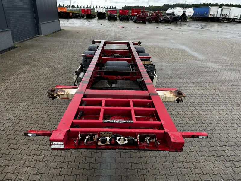 Krone 2-assig 20FT chassis, BPW + trommel, luchtvering, leeggewicht: 3.180kg - Xe chở container/ Sơ mi rơ moóc hoán đổi thân: hình 2 Krone 2-assig 20FT chassis, BPW + trommel, luchtvering, leeggewicht: 3.180kg - Xe chở container/ Sơ mi rơ moóc hoán đổi thân: hình 2
