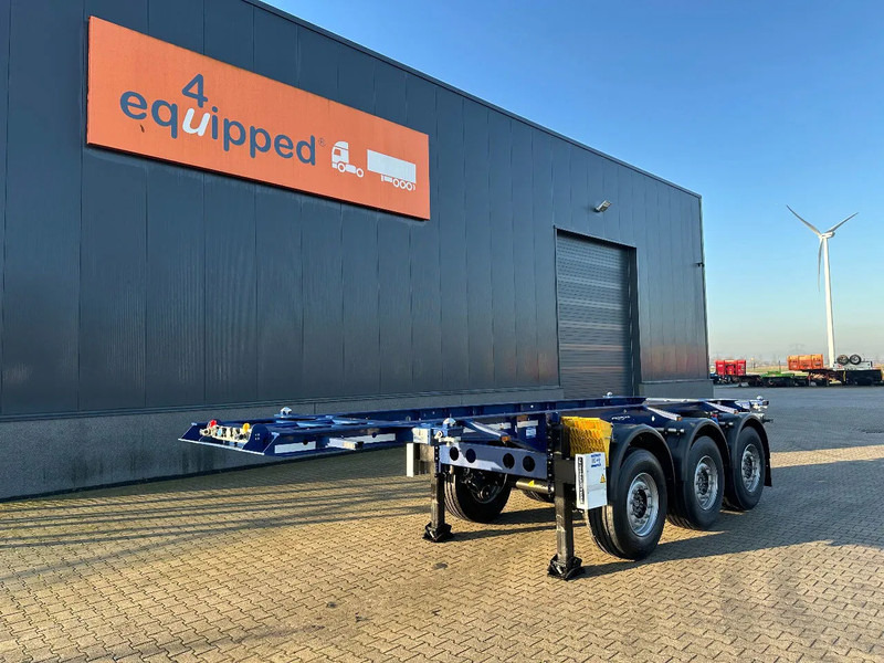Krone NEW / DIRECT AVAILABLE 20FT ADR-CHASSIS, DISCBRAKES, LIFTAXLE, 2x available - Xe chở container/ Sơ mi rơ moóc hoán đổi thân: hình 1 Krone NEW / DIRECT AVAILABLE 20FT ADR-CHASSIS, DISCBRAKES, LIFTAXLE, 2x available - Xe chở container/ Sơ mi rơ moóc hoán đổi thân: hình 1