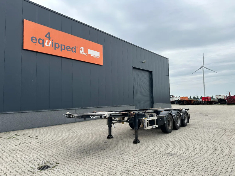 LAG 20FT + 30FT, BPW + DISC, LIFTAXLE, NL-CHASSIS, APK: 10/2026 - Xe chở container/ Sơ mi rơ moóc hoán đổi thân: hình 1 LAG 20FT + 30FT, BPW + DISC, LIFTAXLE, NL-CHASSIS, APK: 10/2026 - Xe chở container/ Sơ mi rơ moóc hoán đổi thân: hình 1