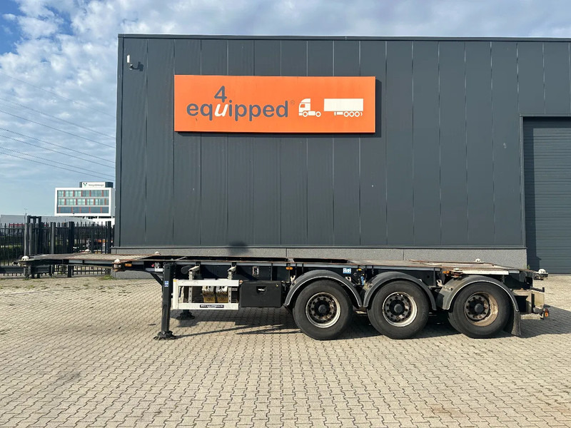 LAG 20FT + 30FT, BPW + DISC, LIFTAXLE, NL-CHASSIS - Xe chở container/ Sơ mi rơ moóc hoán đổi thân: hình 2 LAG 20FT + 30FT, BPW + DISC, LIFTAXLE, NL-CHASSIS - Xe chở container/ Sơ mi rơ moóc hoán đổi thân: hình 2