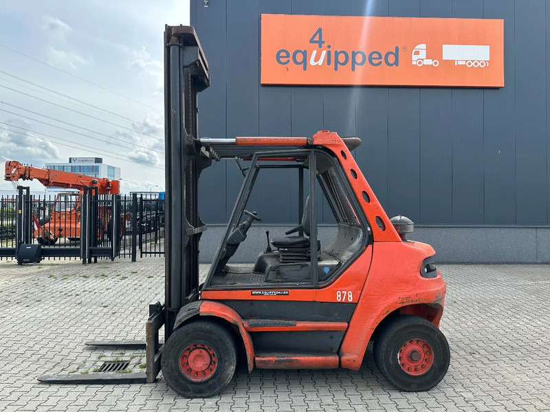 Linde H80D-03 FORKLIFT, 8000KG, duplex, 6 cil. Deutz diesel, 12.200hrs, - Xe nâng diesel: hình 3 Linde H80D-03 FORKLIFT, 8000KG, duplex, 6 cil. Deutz diesel, 12.200hrs, - Xe nâng diesel: hình 3
