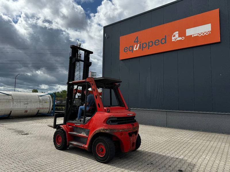 Linde H80D FORKLIFT, 8000KG, duplex, 6 cil. Deutz diesel, 14.934hrs, - Xe nâng diesel: hình 3 Linde H80D FORKLIFT, 8000KG, duplex, 6 cil. Deutz diesel, 14.934hrs, - Xe nâng diesel: hình 3