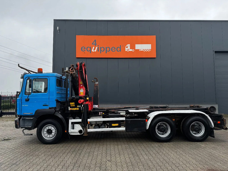 MAN FE 410A, 6x4, EURO 2, Palfinger PK17000 Crane + VDL HOOK, full spring, manual gearbox, MOT 9/2025 - Xe tải nâng móc, Xe cẩu tự hành: hình 4 MAN FE 410A, 6x4, EURO 2, Palfinger PK17000 Crane + VDL HOOK, full spring, manual gearbox, MOT 9/2025 - Xe tải nâng móc, Xe cẩu tự hành: hình 4