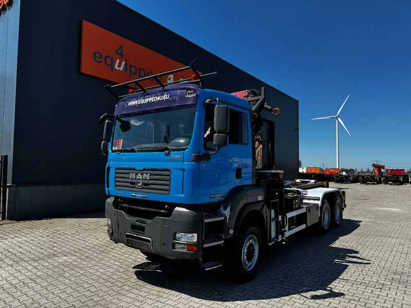 MAN TGA 33.430 6x6, HMF 1823 (B3) Crane + VDL HOOK, full spring, manual gearbox - Xe tải nâng móc, Xe cẩu tự hành: hình 1 MAN TGA 33.430 6x6, HMF 1823 (B3) Crane + VDL HOOK, full spring, manual gearbox - Xe tải nâng móc, Xe cẩu tự hành: hình 1