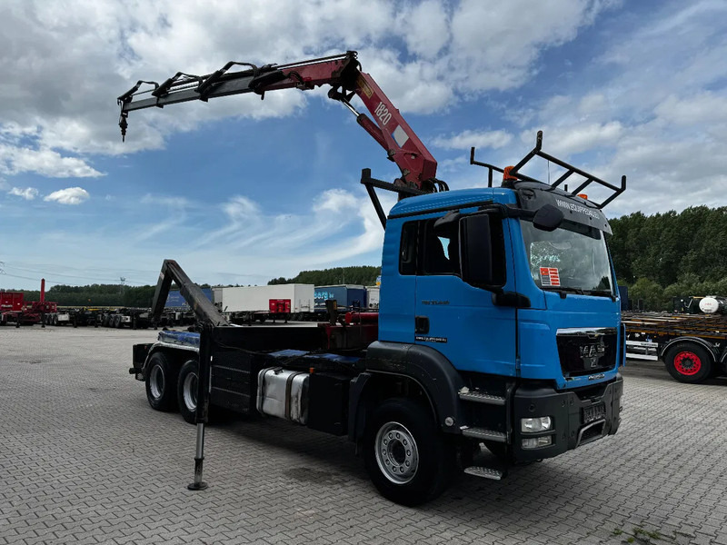MAN TGS 33.440 6x4, EURO-4, HMF 1823 Crane + VDL HOOK, full spring, manual gearbox, MOT 03/2026 - Xe tải nâng móc, Xe cẩu tự hành: hình 3 MAN TGS 33.440 6x4, EURO-4, HMF 1823 Crane + VDL HOOK, full spring, manual gearbox, MOT 03/2026 - Xe tải nâng móc, Xe cẩu tự hành: hình 3