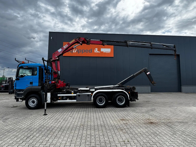 MAN TGS 33.440 6x4, EURO-4, HMF 1823 Crane + VDL HOOK, full spring, manual gearbox, MOT 03/2026 - Xe tải nâng móc, Xe cẩu tự hành: hình 1 MAN TGS 33.440 6x4, EURO-4, HMF 1823 Crane + VDL HOOK, full spring, manual gearbox, MOT 03/2026 - Xe tải nâng móc, Xe cẩu tự hành: hình 1
