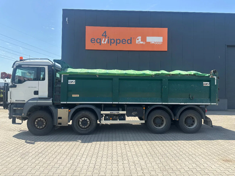 MAN TGS 35.440 AJK HARDOX KIPPER (16.5m3), 8x4, MANUAL, EURO-5, TWIN-STEER, BIG AXLES - Xe ben: hình 4 MAN TGS 35.440 AJK HARDOX KIPPER (16.5m3), 8x4, MANUAL, EURO-5, TWIN-STEER, BIG AXLES - Xe ben: hình 4