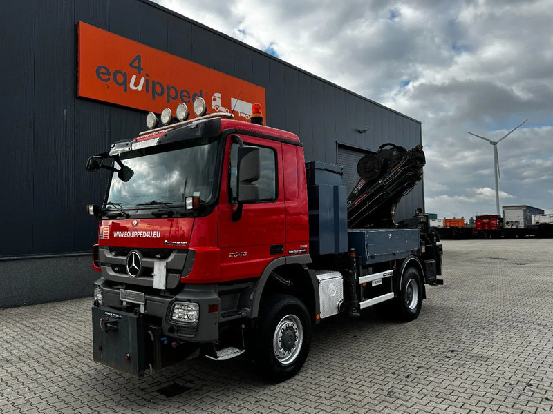 Mercedes-Benz Actros 2046 4x4 / FULL SPRING / HIAB 288 EP 5 HIPRO Crane / EURO-5 - Xe cẩu tự hành: hình 3 Mercedes-Benz Actros 2046 4x4 / FULL SPRING / HIAB 288 EP 5 HIPRO Crane / EURO-5 - Xe cẩu tự hành: hình 3