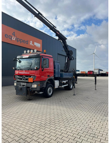 Mercedes-Benz Actros 2046 4x4 / FULL SPRING / HIAB 288 EP 5 HIPRO Crane / EURO-5 - Xe cẩu tự hành: hình 2 Mercedes-Benz Actros 2046 4x4 / FULL SPRING / HIAB 288 EP 5 HIPRO Crane / EURO-5 - Xe cẩu tự hành: hình 2