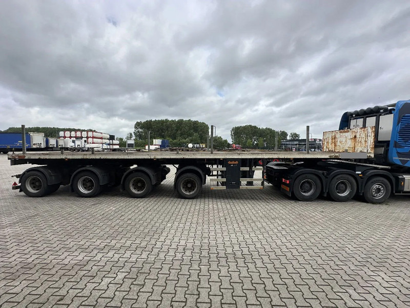 Nooteboom OVB-73-04, 73 tons 4-axle Ballast trailer, 3 hydraulic steering axles, 75% tyres, MOT 03/2026 - Sơ mi rơ moóc thùng lửng/ Phẳng: hình 3 Nooteboom OVB-73-04, 73 tons 4-axle Ballast trailer, 3 hydraulic steering axles, 75% tyres, MOT 03/2026 - Sơ mi rơ moóc thùng lửng/ Phẳng: hình 3